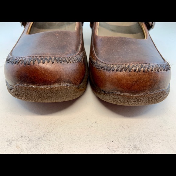 Dansko Kate Leather Mary Jane Clogs 40 9.5 10 - Picture 2 of 8